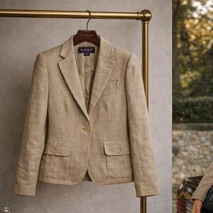 Ralph Lauren Collection - Ralph Lauren Purple Label Tan Blazer